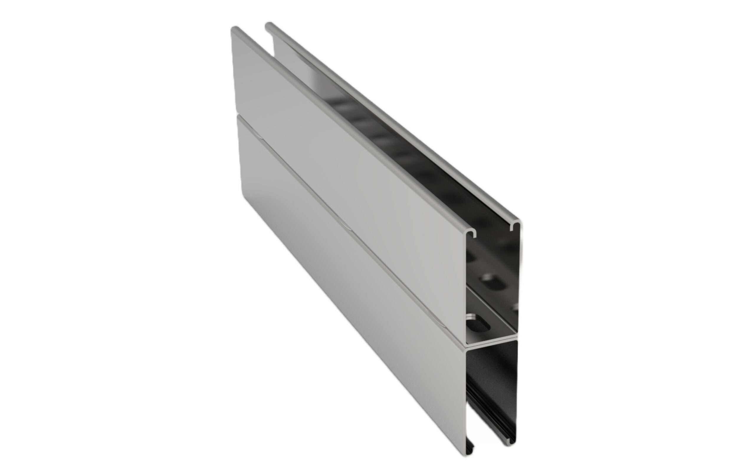 SBBS 41x82x2.5mm Back to Back Slotted Channel