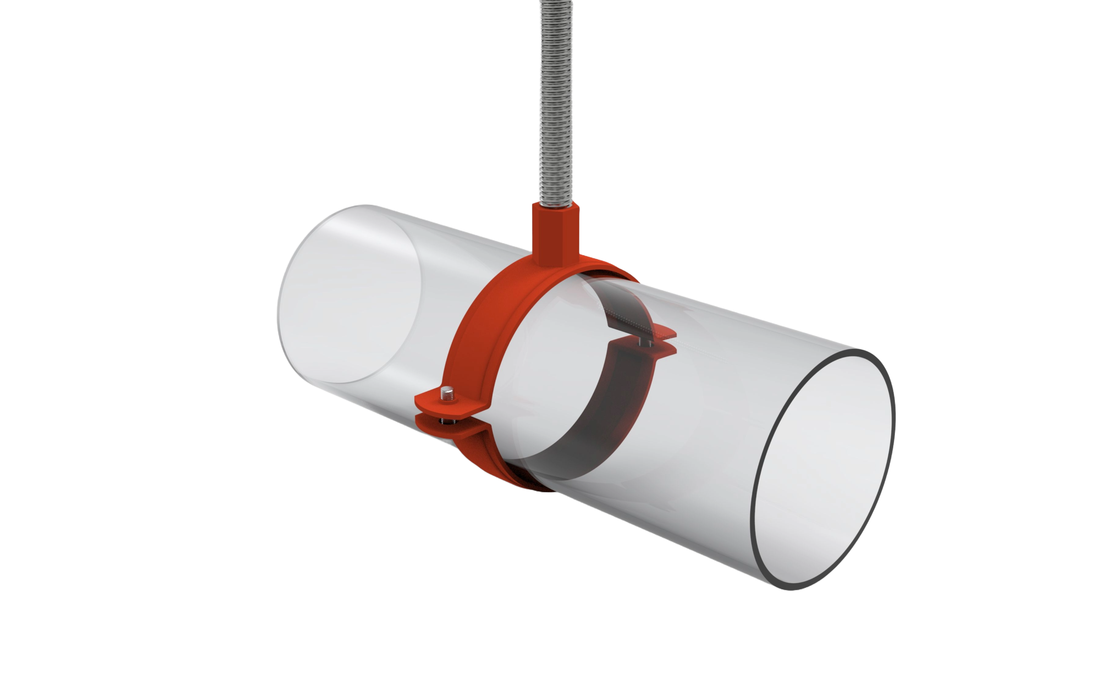 RUBBER UNLINED PIPE CLAMP (RULP)