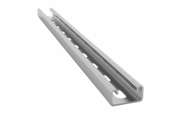 SCS 41x21x2.5mm Slotted Channels