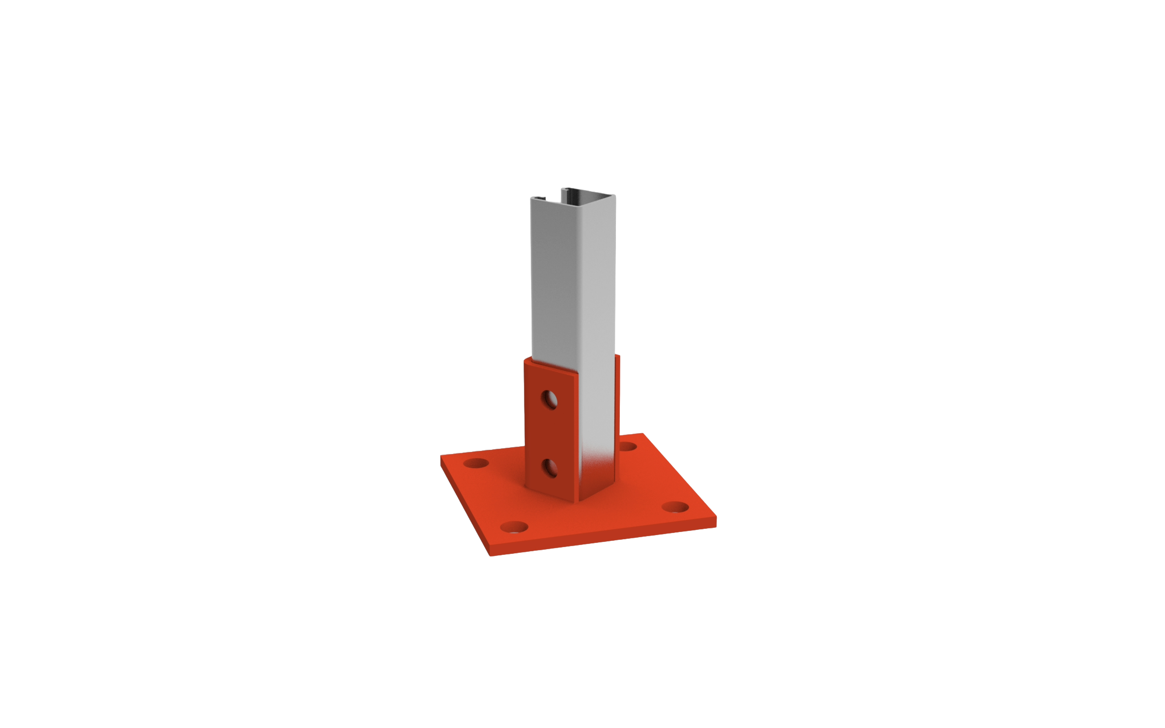 SINGLE CHANNEL POST BASE