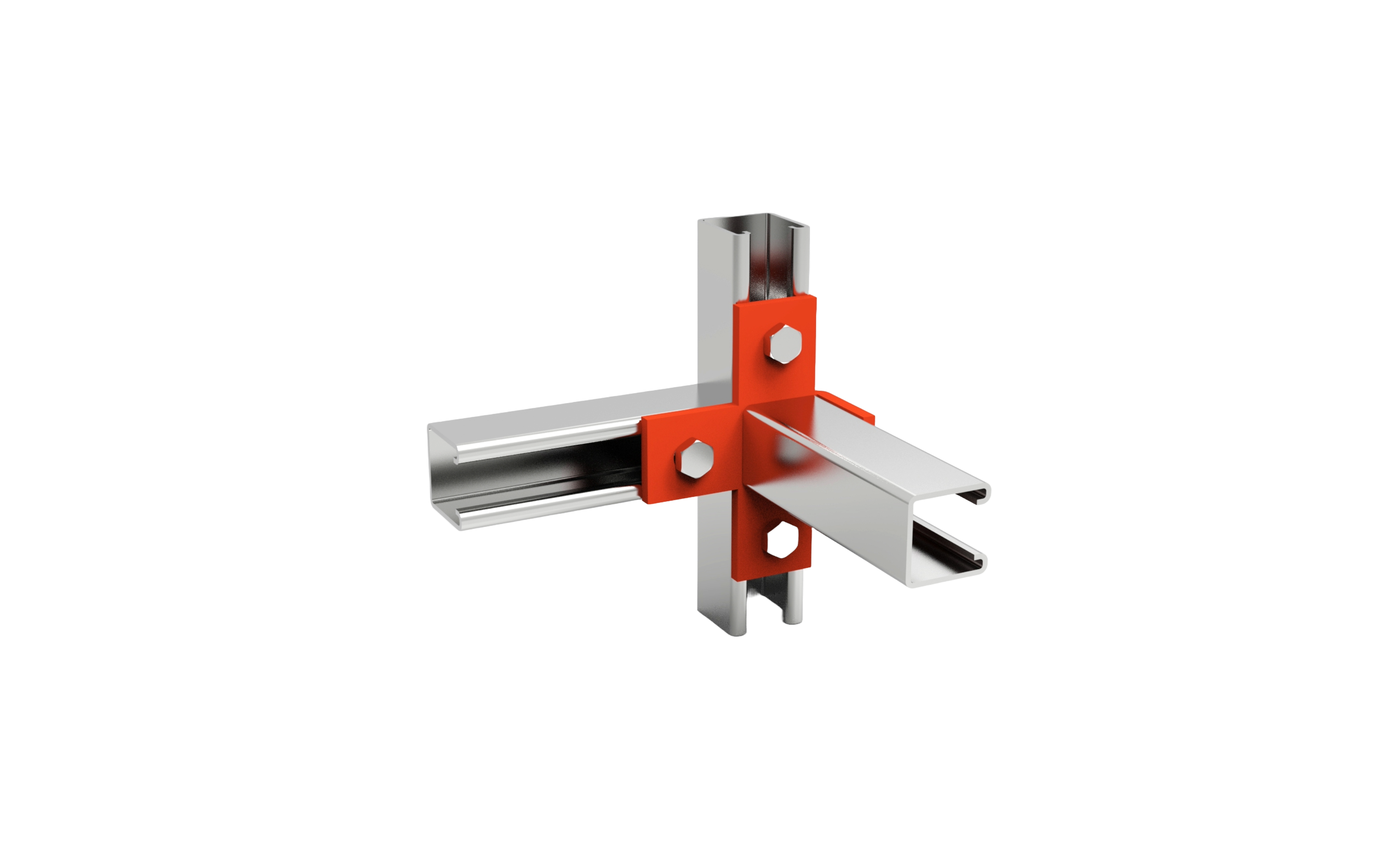 CROSS FLAT PLATES 90 DEG BEND